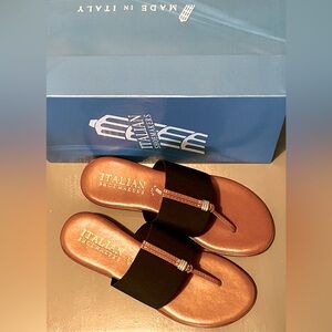NIB! MADE IN ITALY SANDALS! ABSOLUTELY GORGEOUS! SUPER HIGH QUALITY & COMFORT!